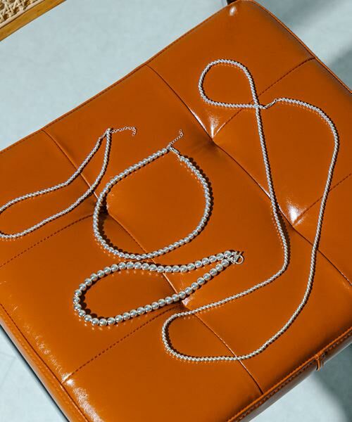 URBAN RESEARCH / アーバンリサーチ ネックレス・ペンダント・チョーカー | decor『デコール』　Hematite4mmBallnecklace | 詳細6