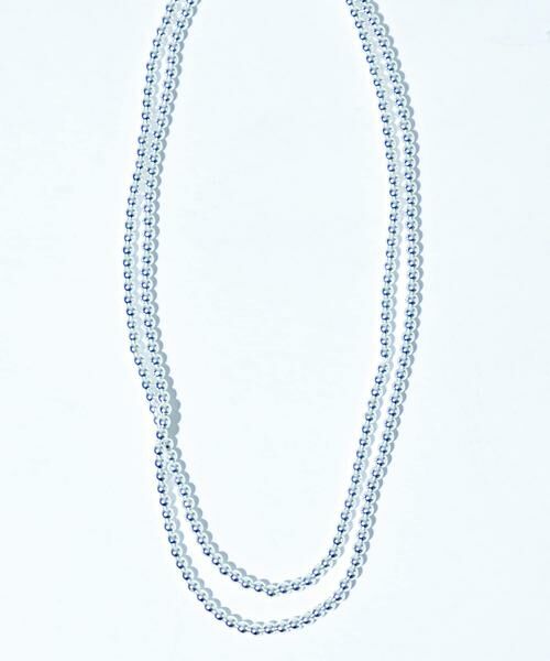 URBAN RESEARCH / アーバンリサーチ ネックレス・ペンダント・チョーカー | decor『デコール』　Hematite4mmBallnecklace | 詳細7