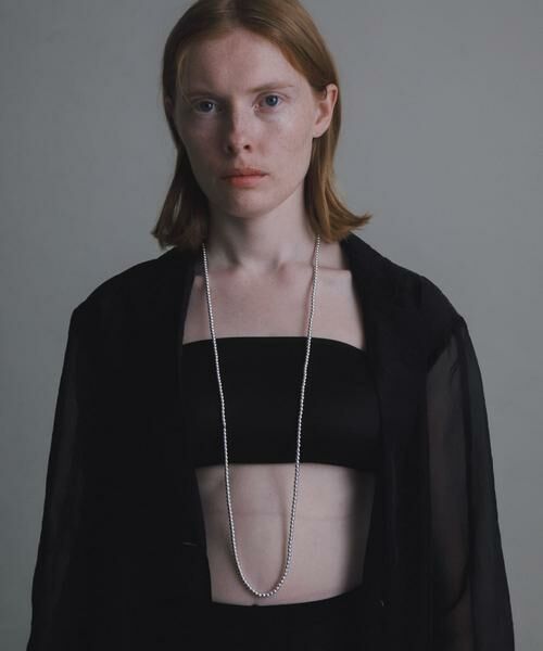 URBAN RESEARCH/アーバンリサーチ decor『デコール』 Hematite4mmBallnecklace シルバー - URBAN RESEARCH/アーバンリサーチ decor『デコール』 Hematite4mmBallnecklace シルバー -