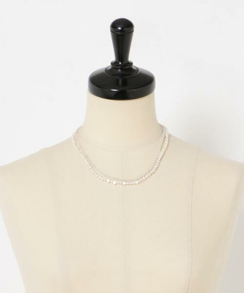 URBAN RESEARCH / アーバンリサーチ ネックレス・ペンダント・チョーカー | decor『デコール』　Moonpearl Doublenecklace | 詳細9