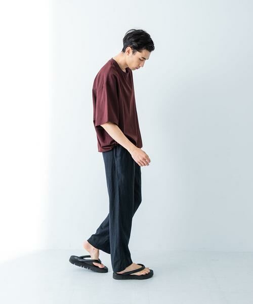 URBAN RESEARCH / アーバンリサーチ Tシャツ | 『UR TECH DRYLUXE』高機能リネンTシャツ | 詳細5