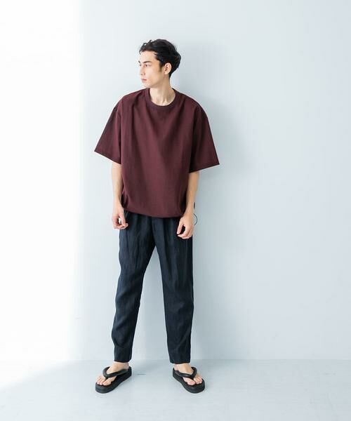URBAN RESEARCH / アーバンリサーチ Tシャツ | 『UR TECH DRYLUXE』高機能リネンTシャツ | 詳細6