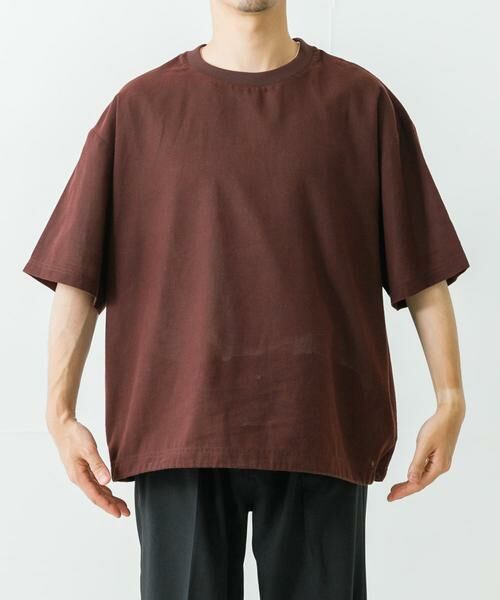 URBAN RESEARCH / アーバンリサーチ Tシャツ | 『UR TECH DRYLUXE』高機能リネンTシャツ | 詳細9