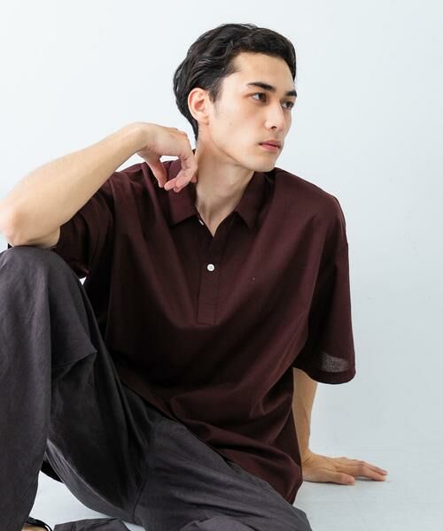 URBAN RESEARCH / アーバンリサーチ ポロシャツ | 『UR TECH DRYLUXE』高機能リネンポロシャツ | 詳細1