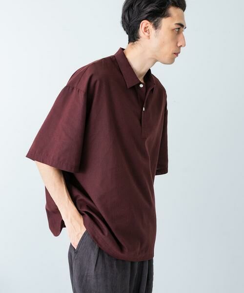 URBAN RESEARCH / アーバンリサーチ ポロシャツ | 『UR TECH DRYLUXE』高機能リネンポロシャツ | 詳細3