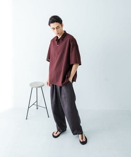 URBAN RESEARCH / アーバンリサーチ ポロシャツ | 『UR TECH DRYLUXE』高機能リネンポロシャツ | 詳細6
