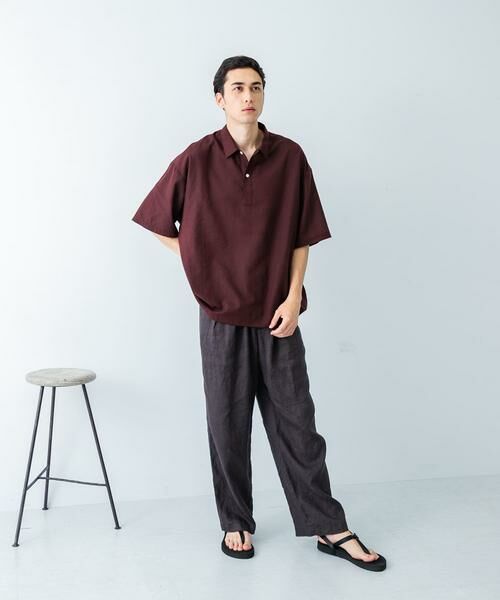 URBAN RESEARCH / アーバンリサーチ ポロシャツ | 『UR TECH DRYLUXE』高機能リネンポロシャツ | 詳細7