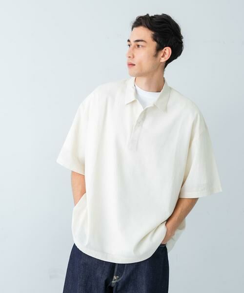URBAN RESEARCH / アーバンリサーチ ポロシャツ | 『UR TECH DRYLUXE』高機能リネンポロシャツ | 詳細22