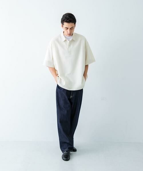 URBAN RESEARCH / アーバンリサーチ ポロシャツ | 『UR TECH DRYLUXE』高機能リネンポロシャツ | 詳細23