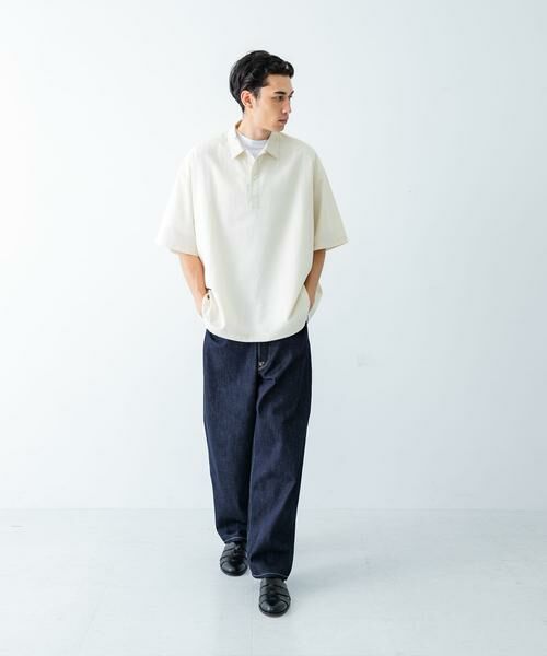 URBAN RESEARCH / アーバンリサーチ ポロシャツ | 『UR TECH DRYLUXE』高機能リネンポロシャツ | 詳細24