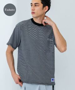 URBAN RESEARCH / アーバンリサーチ Tシャツ | 『別注』RUSSELL ATHLETIC×UR　BORDER SHORT-SLEEVE TEE