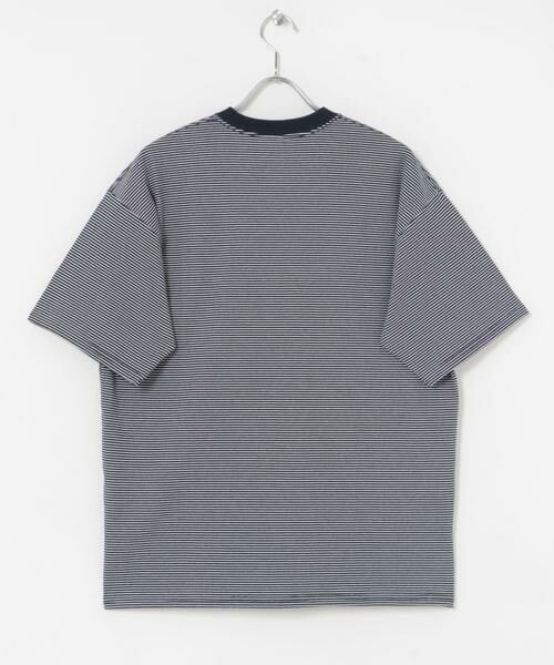 URBAN RESEARCH / アーバンリサーチ Tシャツ | 『別注』RUSSELL ATHLETIC×UR　BORDER SHORT-SLEEVE TEE | 詳細4