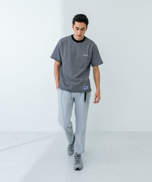 URBAN RESEARCH / アーバンリサーチ Tシャツ | 『別注』RUSSELL ATHLETIC×UR　BORDER SHORT-SLEEVE TEE | 詳細18