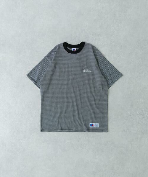 URBAN RESEARCH / アーバンリサーチ Tシャツ | 『別注』RUSSELL ATHLETIC×UR　BORDER SHORT-SLEEVE TEE | 詳細20