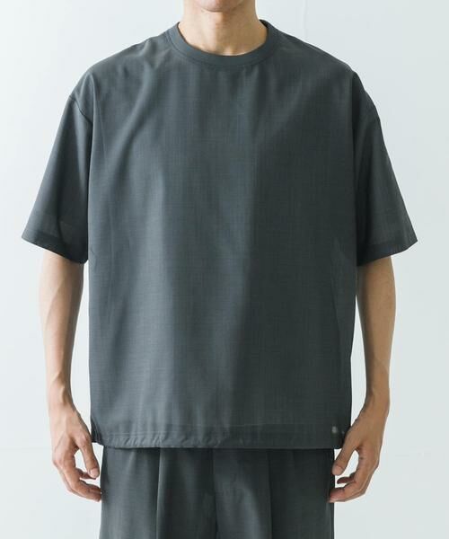 URBAN RESEARCH / アーバンリサーチ Tシャツ | ウォッシャブルウールサイロフィルショートスリーブ Tシャツ | 詳細20