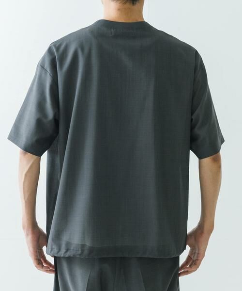 URBAN RESEARCH / アーバンリサーチ Tシャツ | ウォッシャブルウールサイロフィルショートスリーブ Tシャツ | 詳細22
