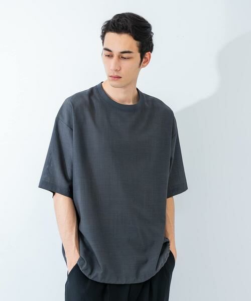 URBAN RESEARCH / アーバンリサーチ Tシャツ | ウォッシャブルウールサイロフィルショートスリーブ Tシャツ | 詳細11