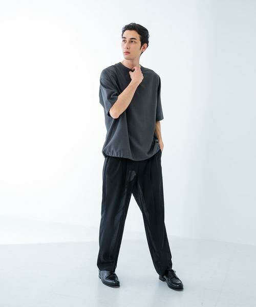 URBAN RESEARCH / アーバンリサーチ Tシャツ | ウォッシャブルウールサイロフィルショートスリーブ Tシャツ | 詳細15