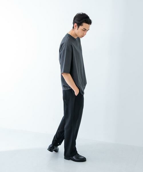 URBAN RESEARCH / アーバンリサーチ Tシャツ | ウォッシャブルウールサイロフィルショートスリーブ Tシャツ | 詳細18