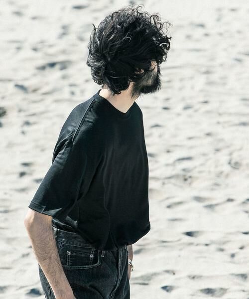 URBAN RESEARCH / アーバンリサーチ Tシャツ | new basic　ウォッシャブルメリノウールショートスリーブTシャツ | 詳細1