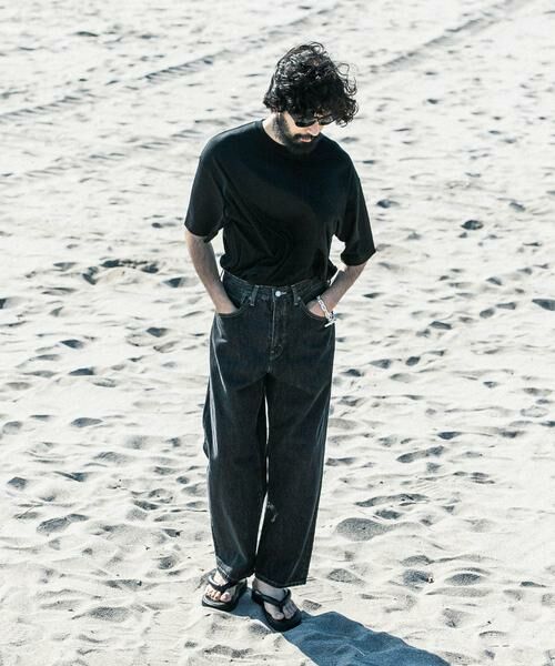 URBAN RESEARCH / アーバンリサーチ Tシャツ | new basic　ウォッシャブルメリノウールショートスリーブTシャツ | 詳細4