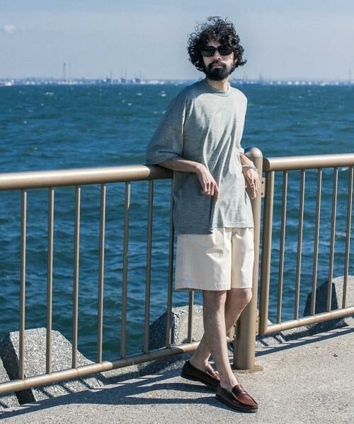 URBAN RESEARCH / アーバンリサーチ Tシャツ | new basic　ウォッシャブルメリノウールショートスリーブTシャツ | 詳細9