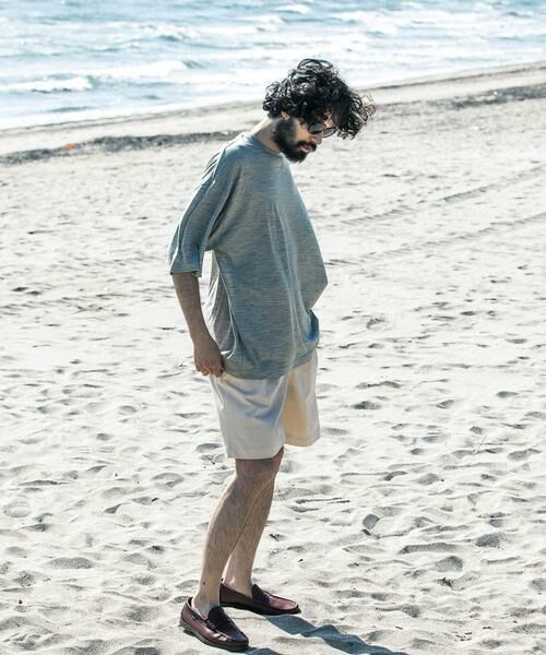 URBAN RESEARCH / アーバンリサーチ Tシャツ | new basic　ウォッシャブルメリノウールショートスリーブTシャツ | 詳細24