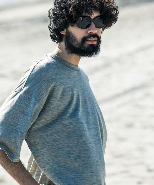 URBAN RESEARCH / アーバンリサーチ Tシャツ | new basic　ウォッシャブルメリノウールショートスリーブTシャツ | 詳細10