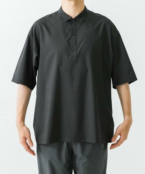 URBAN RESEARCH / アーバンリサーチ ポロシャツ | SHADOW RIP リブポロシャツ | 詳細1