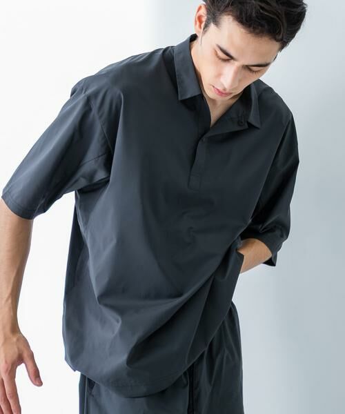 URBAN RESEARCH / アーバンリサーチ ポロシャツ | SHADOW RIP リブポロシャツ | 詳細6