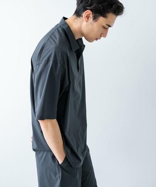 URBAN RESEARCH / アーバンリサーチ ポロシャツ | SHADOW RIP リブポロシャツ | 詳細8