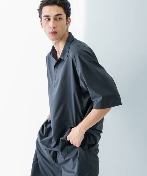 URBAN RESEARCH / アーバンリサーチ ポロシャツ | SHADOW RIP リブポロシャツ | 詳細10