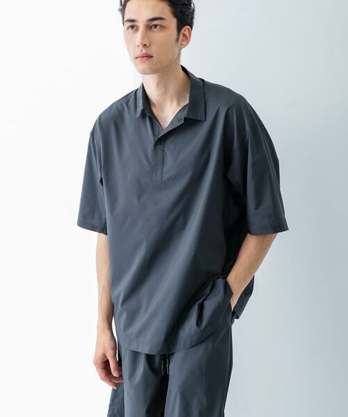 URBAN RESEARCH / アーバンリサーチ ポロシャツ | SHADOW RIP リブポロシャツ | 詳細11