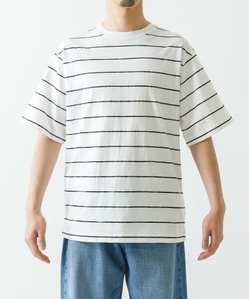 URBAN RESEARCH / アーバンリサーチ Tシャツ | RELAX FIT BORDER T-SHIRTS | 詳細16
