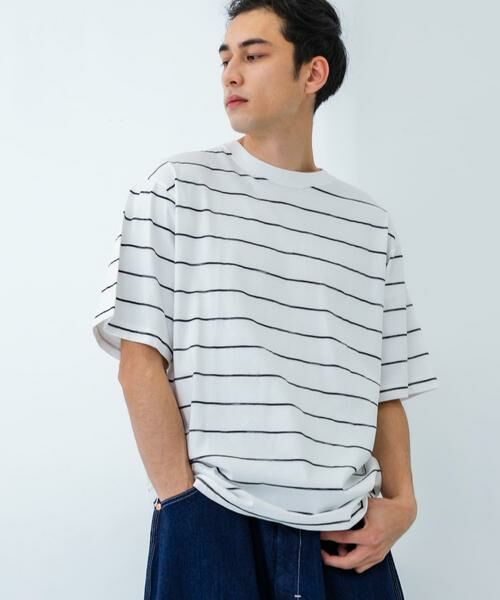 URBAN RESEARCH / アーバンリサーチ Tシャツ | RELAX FIT BORDER T-SHIRTS | 詳細8
