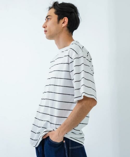 URBAN RESEARCH / アーバンリサーチ Tシャツ | RELAX FIT BORDER T-SHIRTS | 詳細9