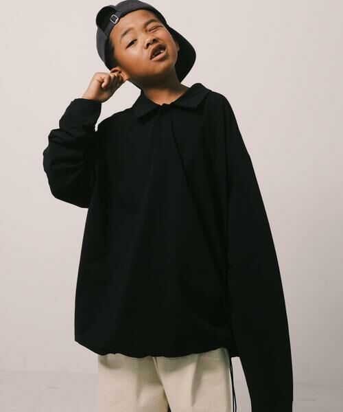 URBAN RESEARCH/アーバンリサーチ SHADE TECH ポロシャツ ロングスリーブ ネイビー 2