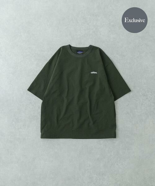URBAN RESEARCH/アーバンリサーチ 『別注』THOUSAND MILE×UR WASHER CODE T-SHIRTS カーキ S URBAN RESEARCH/アーバンリサーチ 『別注』THOUSAND MILE×UR WASHER CODE T-SHIRTS カーキ S