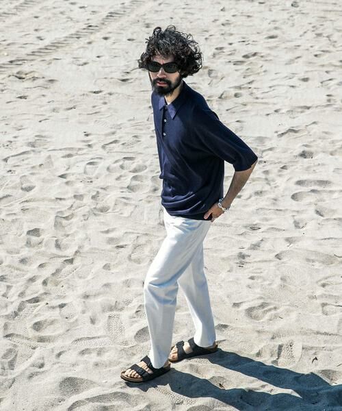 URBAN RESEARCH / アーバンリサーチ ポロシャツ | new basic　ウールシルクニットポロ | 詳細6