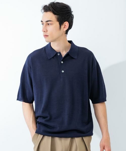 URBAN RESEARCH / アーバンリサーチ ポロシャツ | new basic　ウールシルクニットポロ | 詳細8