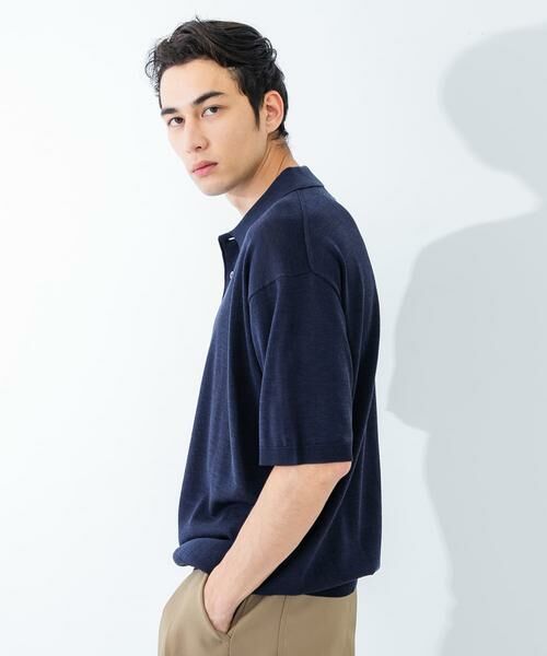 URBAN RESEARCH / アーバンリサーチ ポロシャツ | new basic　ウールシルクニットポロ | 詳細9