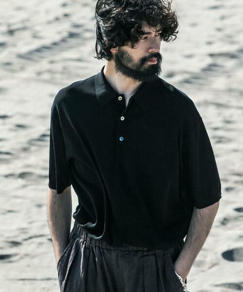 URBAN RESEARCH / アーバンリサーチ ポロシャツ | new basic　ウールシルクニットポロ | 詳細28