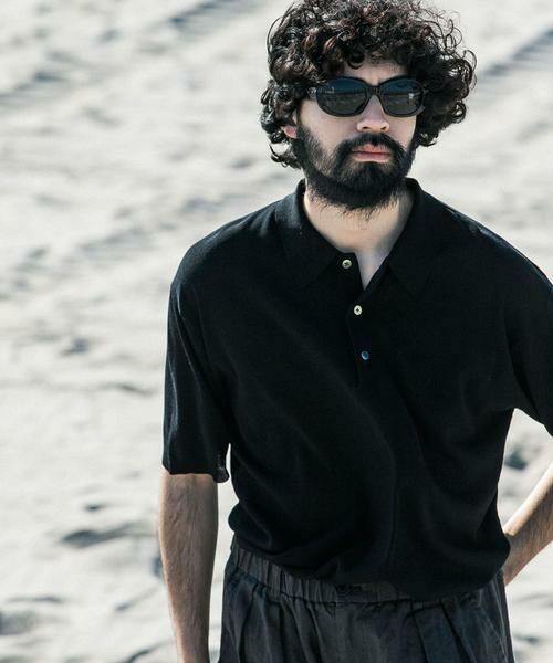 URBAN RESEARCH / アーバンリサーチ ポロシャツ | new basic　ウールシルクニットポロ | 詳細30