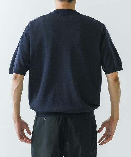 URBAN RESEARCH / アーバンリサーチ ニット・セーター | new basic　WOOL SILK KNIT T-SHIRTS | 詳細11