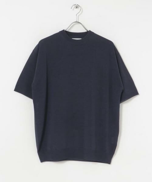 URBAN RESEARCH / アーバンリサーチ ニット・セーター | new basic　WOOL SILK KNIT T-SHIRTS | 詳細12