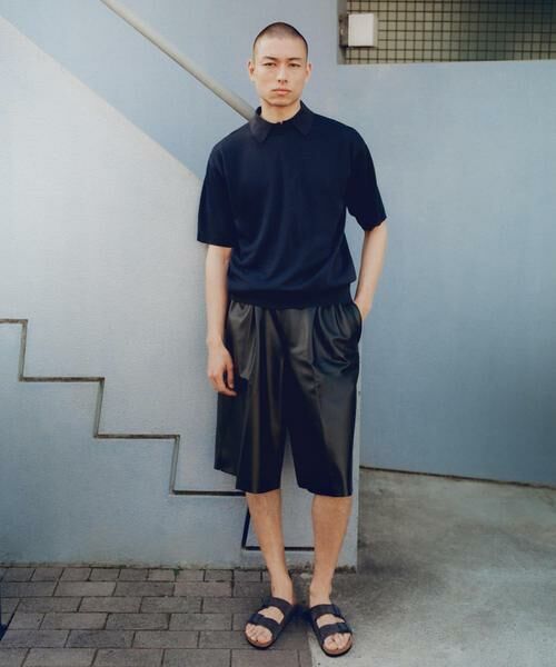 URBAN RESEARCH / アーバンリサーチ ニット・セーター | new basic　WOOL SILK KNIT T-SHIRTS | 詳細7