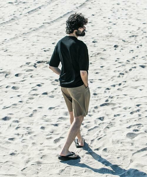 URBAN RESEARCH / アーバンリサーチ ニット・セーター | new basic　WOOL SILK KNIT T-SHIRTS | 詳細20