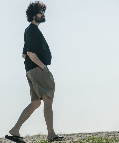 URBAN RESEARCH / アーバンリサーチ ニット・セーター | new basic　WOOL SILK KNIT T-SHIRTS | 詳細23