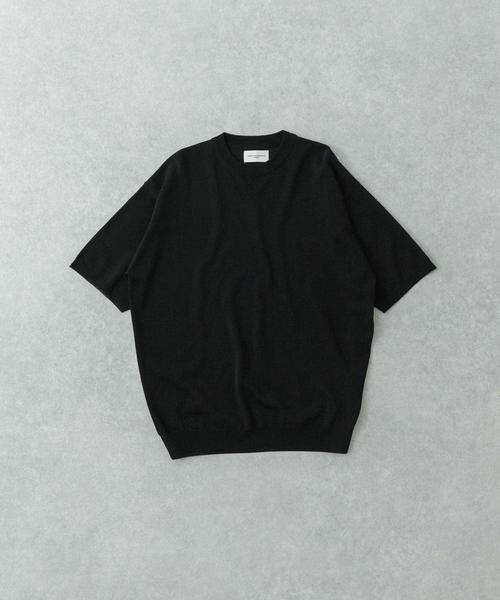 URBAN RESEARCH / アーバンリサーチ ニット・セーター | new basic　WOOL SILK KNIT T-SHIRTS | 詳細24