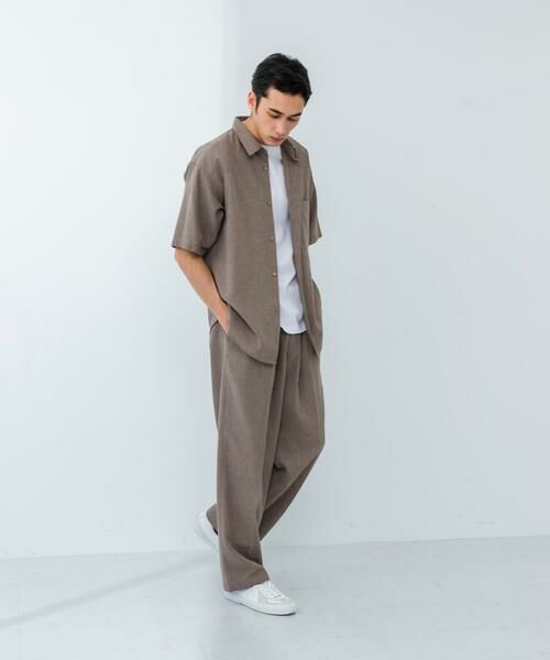 URBAN RESEARCH / アーバンリサーチ シャツ・ブラウス | LINEN PIN HEAD SHORT-SLEEVE SHIRTS | 詳細11